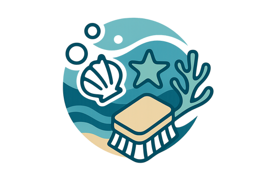 No words just make a deep clean icon with costal vibes 